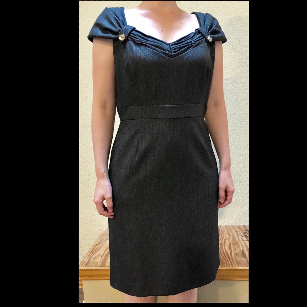 Black Tahari dress
